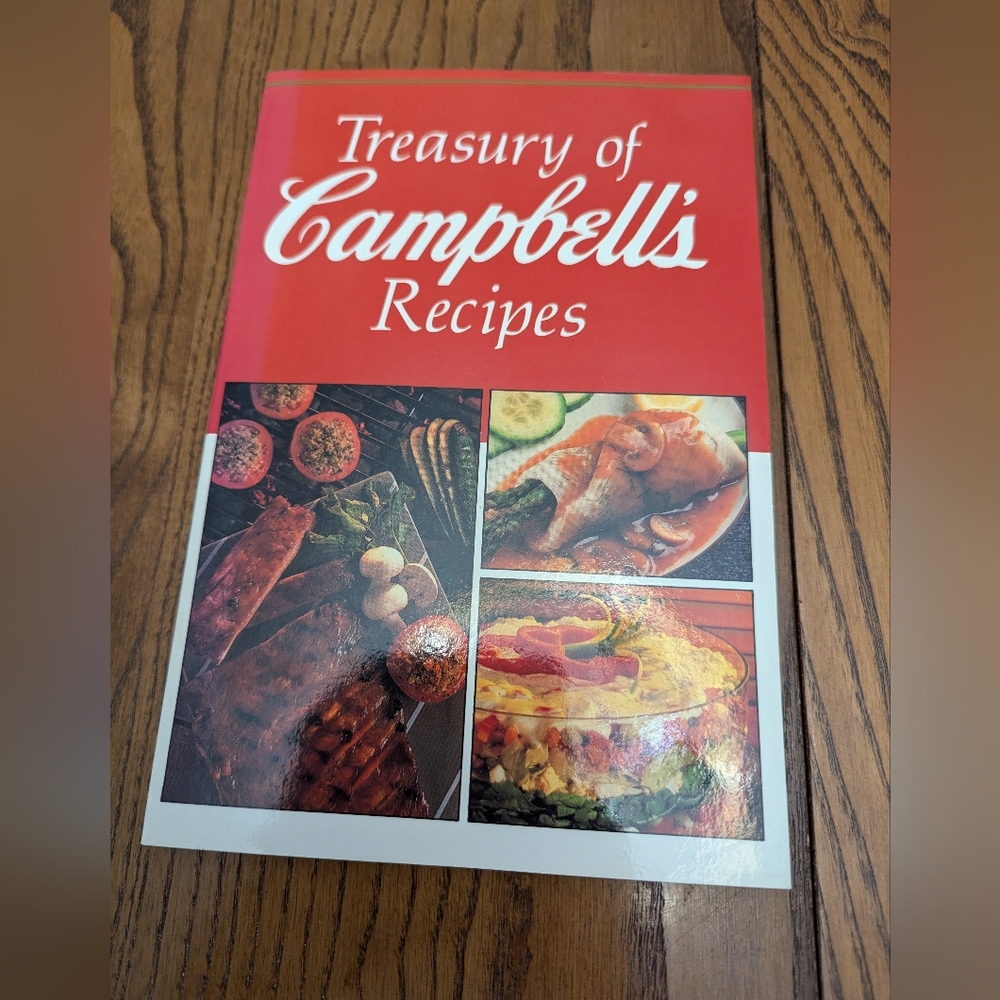 Treasury Campbell's Recipe Book.  Vintage 1991.  Unused. Excellent Condition.